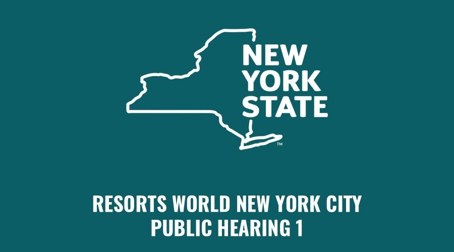 At the first committee hearing, Resorts World NYC talked about taxes and a tight runway to open a casino.